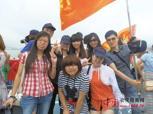 次坐船有點小興奮