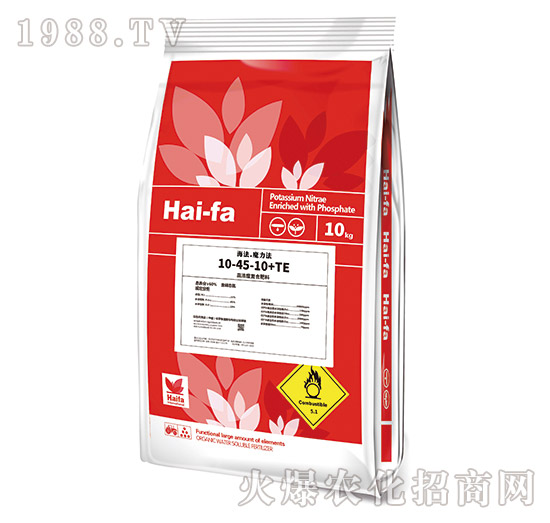 高濃縮復合肥料10-45-10+TE-海法·魔力法-美巴夫