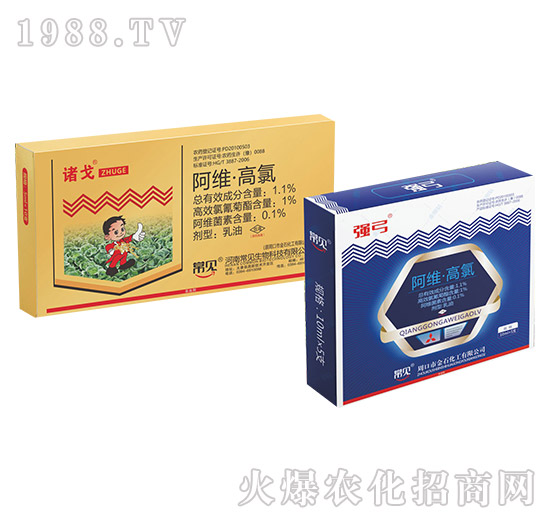 1.1%阿維·高氯-常見生物