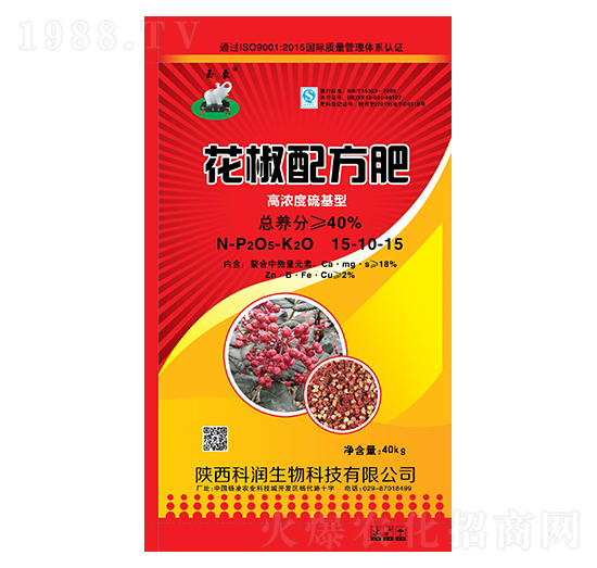 花椒配方肥15-10-15-科潤(rùn)生物