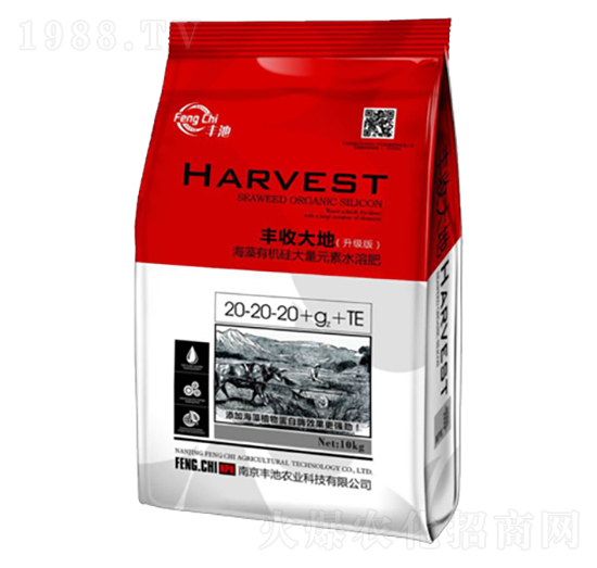 海藻有機硅大量元素水溶肥20-20-20+g+TE-豐池農(nóng)業(yè)