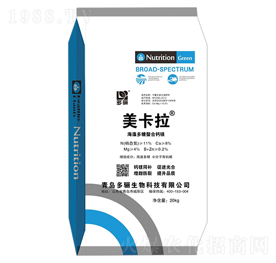 海藻多糖螯合鈣鎂 美卡拉 多驪生物