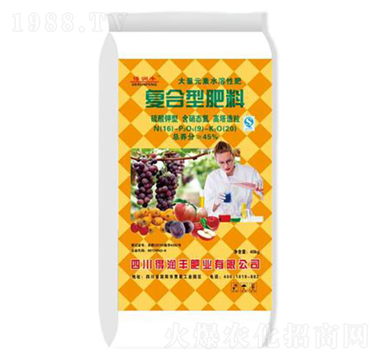 復(fù)合型大量元素水溶肥15-10-25 得潤(rùn)豐