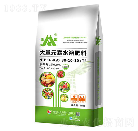 ΢��Ԫ���ʹ���Ԫ��ˮ�ܷ�30-10-10+TE-��ï-���_�ɷ�