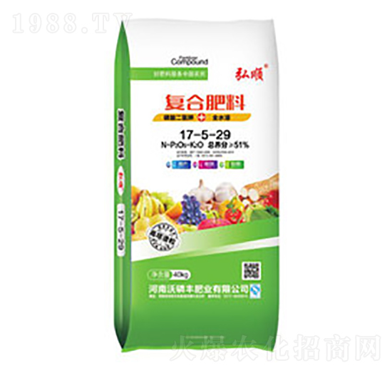 磷酸二氫鉀復合肥17-5-29-沃磷豐