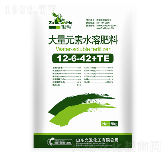 5kg����Ԫ��ˮ�ܷ���12-6-42+TE-�欔-�ʰl(f��)����