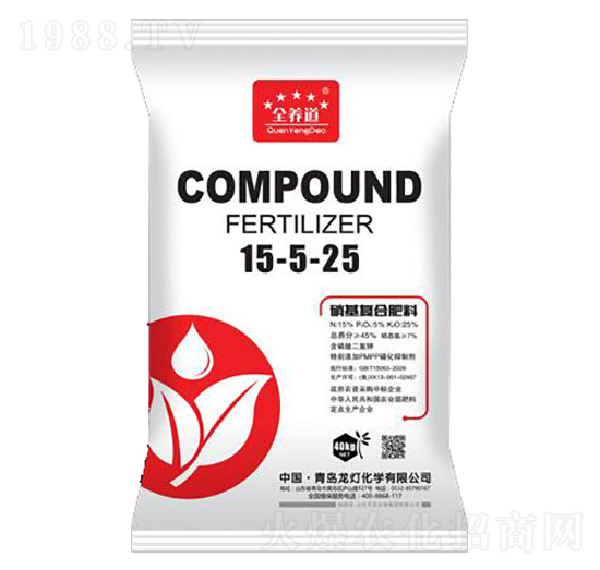 硝基復(fù)合肥料15-5-25-龍燈