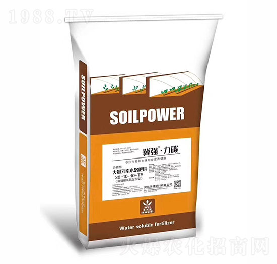 大量元素水溶肥30-10-10+TE-冀強·力碳-禾健