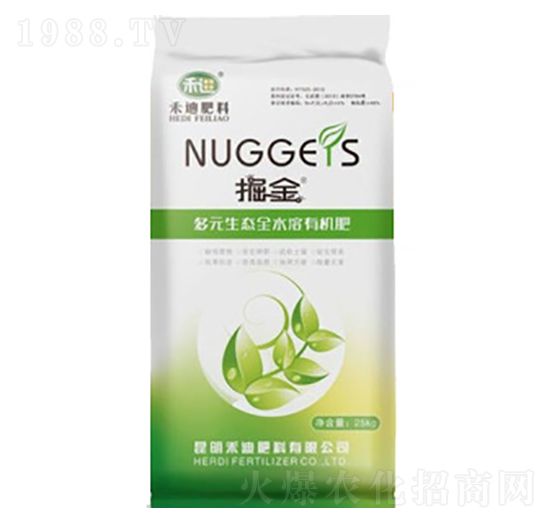 掘金多元生態(tài)全水溶有機(jī)肥-禾迪