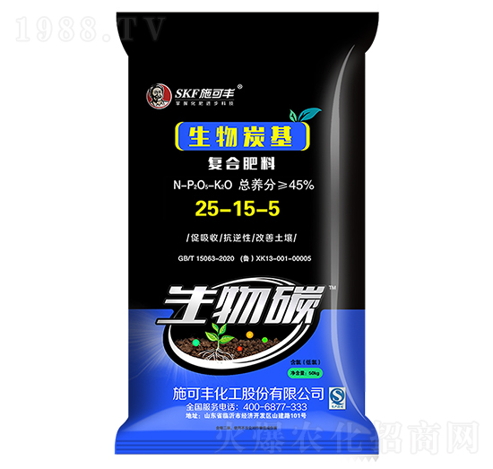 50kg����̿���ͺϷ���25-15-5-����̼-ʩ���S