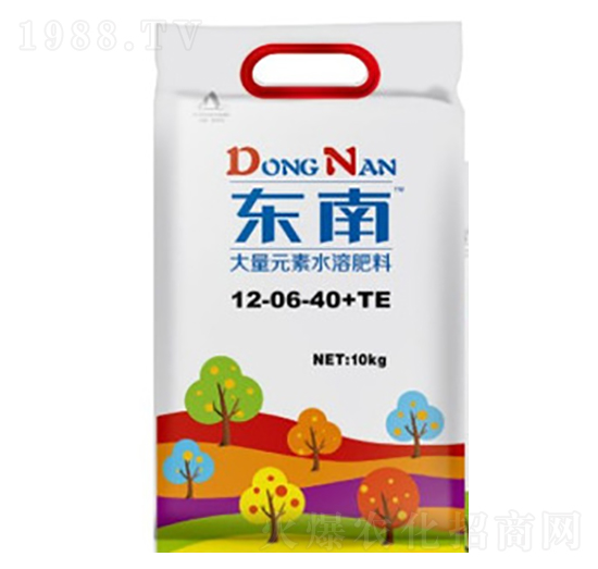 大量元素水溶肥料12-06-40+TE-東南-禾迪
