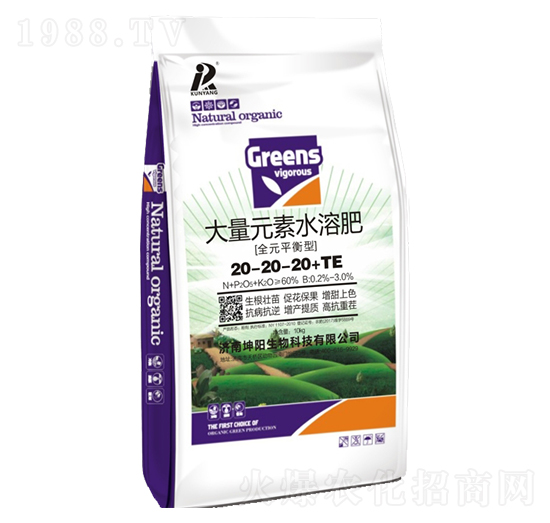����Ԫ��ˮ�ܷ�20-20-20+TE-���(y��ng)����