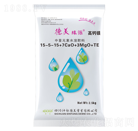 ����Ԫ��ˮ�ܷ���15-5-15+7CaO+3MgO+TE-�GԴ�����}�V-������(sh��)�I(y��)