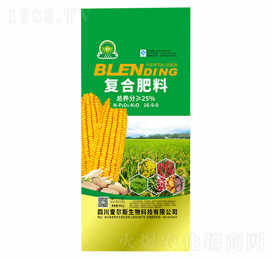 復(fù)合肥料16-9-0-愛爾斯生物