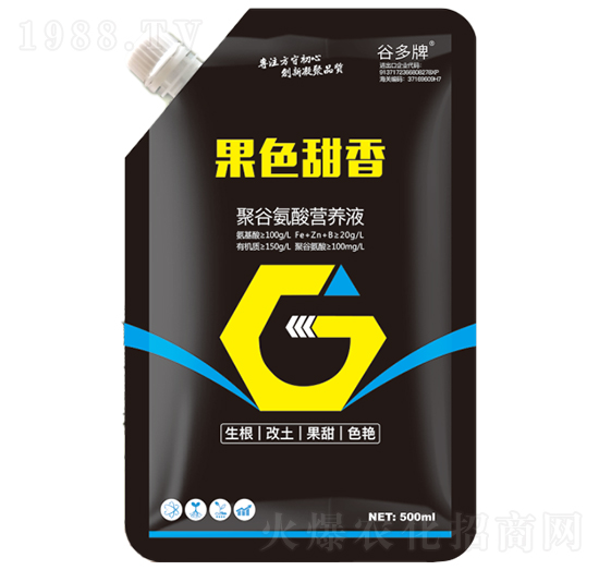 果色甜香聚谷氨酸營(yíng)養(yǎng)液-根據(jù)地肥業(yè)