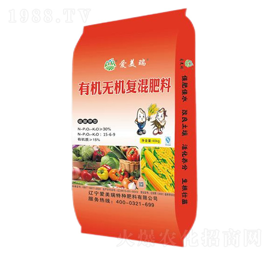 硫酸鉀型有機(jī)無機(jī)復(fù)混肥料15-6-9-愛美瑞