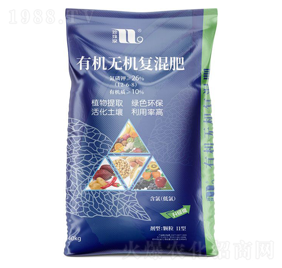 有機無機復(fù)混肥料12-6-8-珍珠泉-華強化工集團