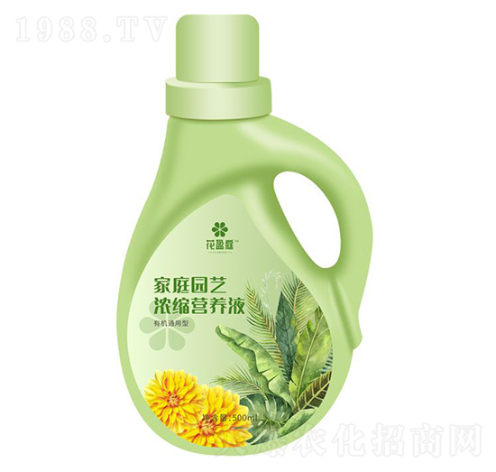 家庭園藝濃縮營養(yǎng)液（有機通用型）-花盈庭-華強化工集團