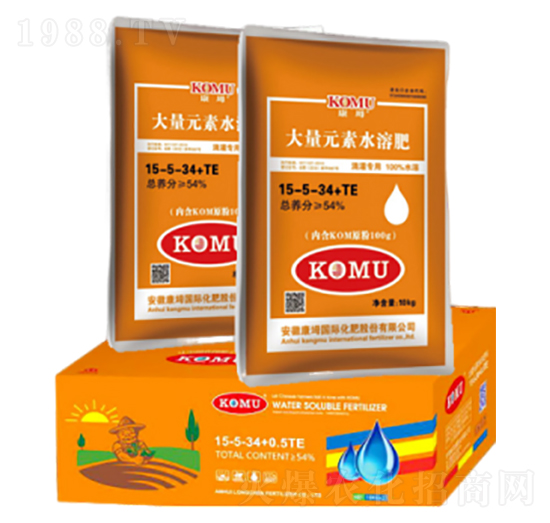 大量元素水溶肥15-5-34+TE-康坶-豐田農(nóng)業(yè)