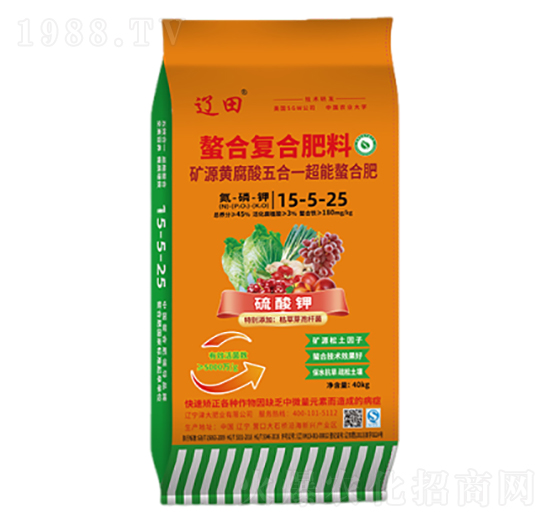 螯合復(fù)合肥料15-5-25-遼田肥業(yè)