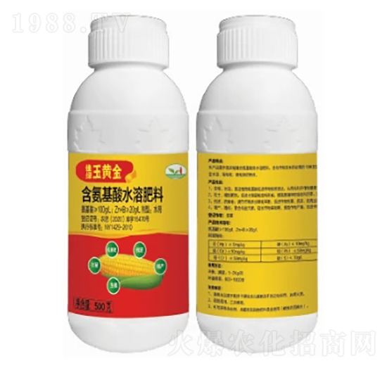 含氨基酸水溶肥-佳綠玉黃金-美邦化工