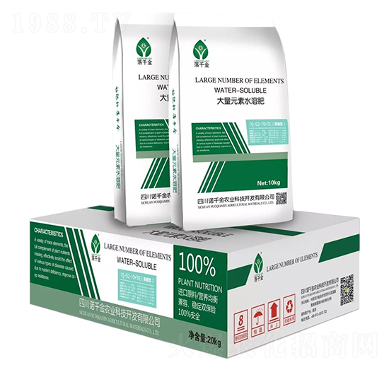 高磷型大量元素水溶肥料10-52-10+TE-諾千金農(nóng)業(yè)