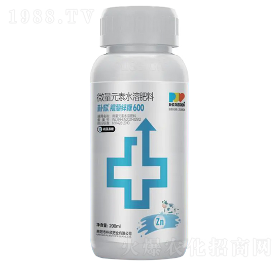 褐藻鋅糖600微量元素水溶肥料-樸欣肥業(yè)