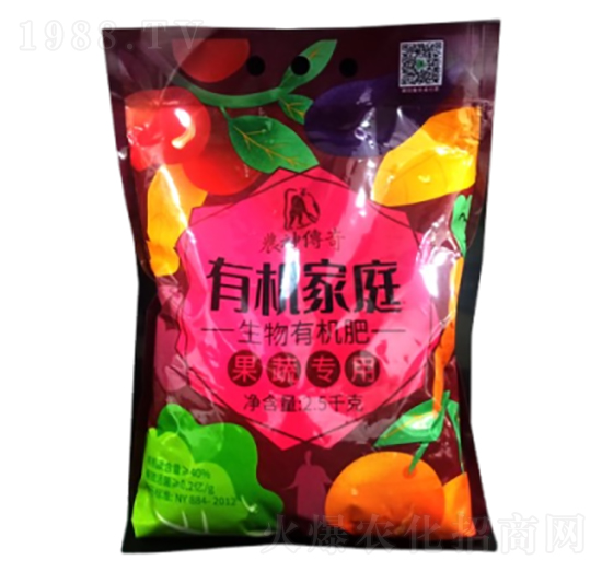 2.5kg果蔬專(zhuān)用生物有機(jī)肥-有機(jī)家庭-農(nóng)神控股