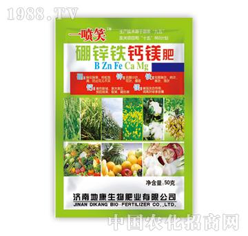 硼鋅鐵鈣鎂肥-一噴笑-泰陽