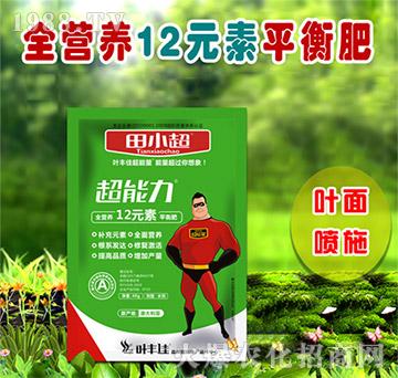 全營養(yǎng)12元素平衡肥-田小超超能力