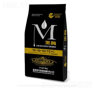 保花保果型大量元素水溶肥礦源黃腐酸型19-19-19+TE+C-黑酶-昊月信合