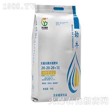 大量元素水溶肥料20-20-20+TE-勁牛-元谷植保