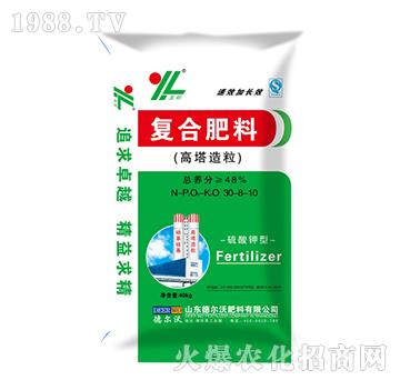 高塔造粒復合肥料30-8-10-龍昕-德爾沃