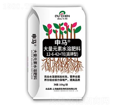 高鉀型大量元素水溶肥料12-6-42+TE-申馬-曲辰生物