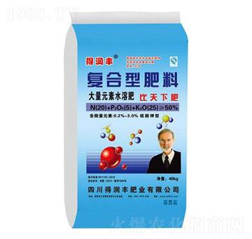 大量元素水溶肥20-5-25 得潤豐