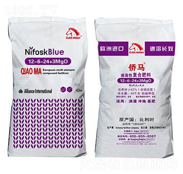 進口速溶性復(fù)合肥料12-6-24+3MgO 僑馬QIAOMA