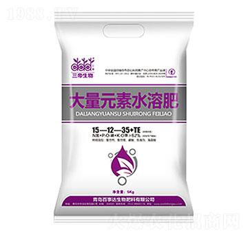 大量元素水溶肥15-12-35+TE 百事達
