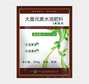 生長(zhǎng)型大量元素水溶肥料24-11-19-果菜保-新維生物