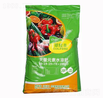大量元素水溶肥19-19-19+TE+1MgO-翠粒豐-賽固特