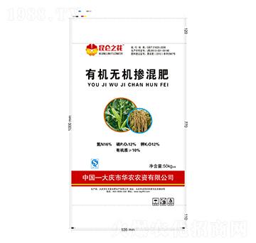 有機(jī)無(wú)機(jī)摻混肥料16-12-12-昆侖之花-億豐