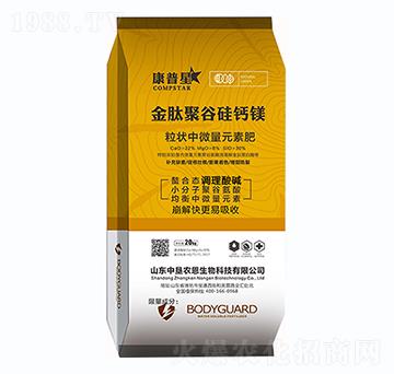 粒狀中微量元素肥-金肽聚谷硅鈣鎂-康普星-中墾農恩