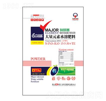 硝硫基高鉀型大量元素水溶肥料15-5-30+TE-六合金-金必來(lái)生物