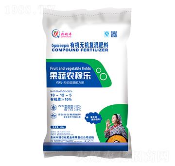 秋季果蔬適用有機無機復(fù)混肥料18-12-5-果蔬農(nóng)稼樂-中瑞石化