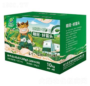 含腐植酸水溶肥料（含菌）-精冠·好苗頭-春華秋實-根力多