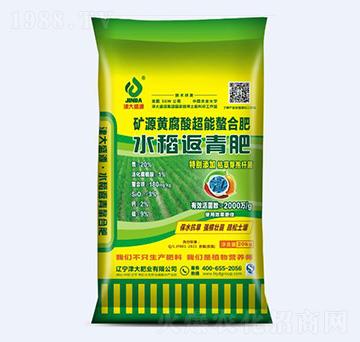 礦源黃腐酸水稻返青肥20-0-0-津大肥業(yè)