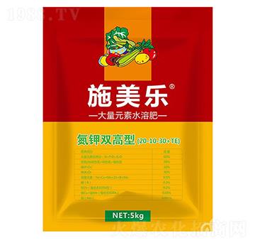 氮鉀雙高型大量元素水溶肥20-10-30+TE-施美樂-浩達生物