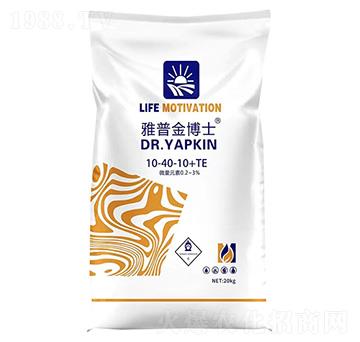 大量元素水溶肥料10-40-10+TE-雅普金博士-雅普