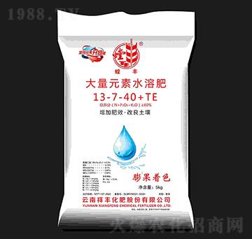 大量元素水溶肥料13-7-40+TE-螳豐-祥豐商貿(mào)