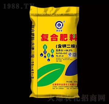 含鉀二銨復(fù)合肥料15-41-8-滇金麥-祥豐商貿(mào)