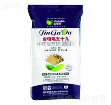 中藥復(fù)方摻混肥料25-11-12-金嘎噠五十九-菲特萊澤
